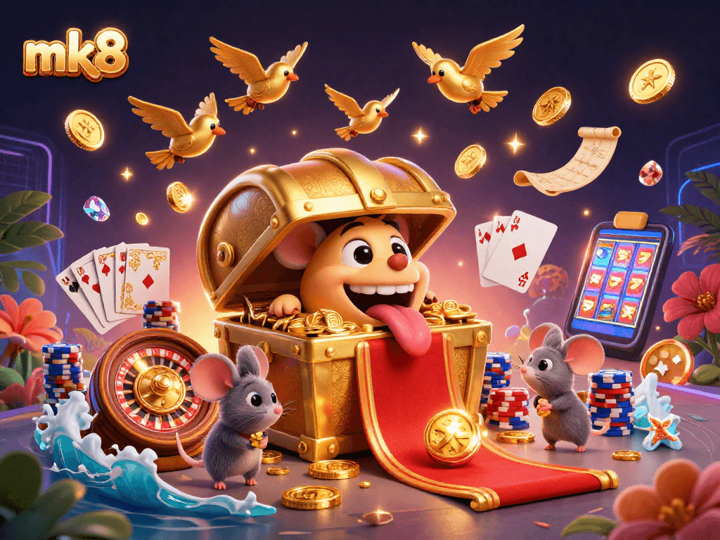 Engage in thrilling gameplay at mk8, featuring vibrant casino treasures and exciting game elements.
