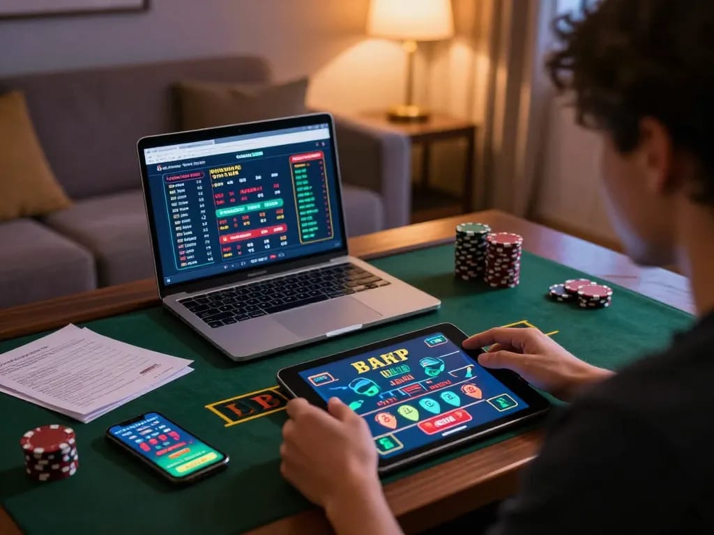 Immersive online baccarat experience at https://hd88.london/ from the comfort of a cozy living room.