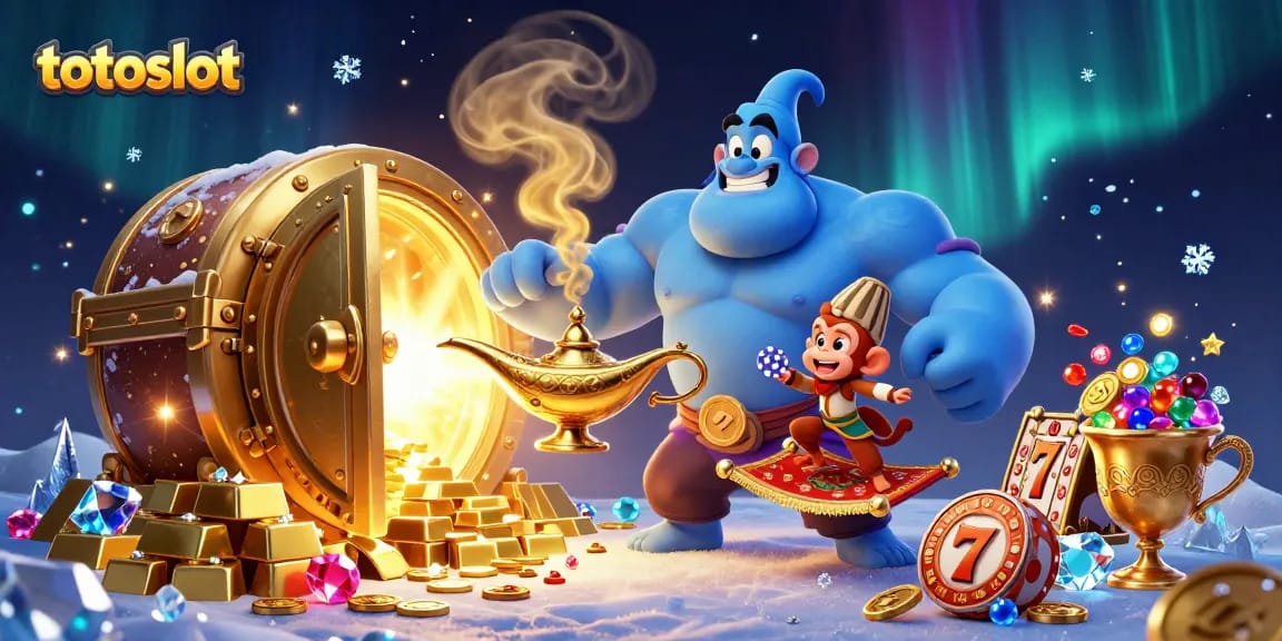 Experience thrilling wins at totoslot with dynamic slot reels and exciting casino treasures.