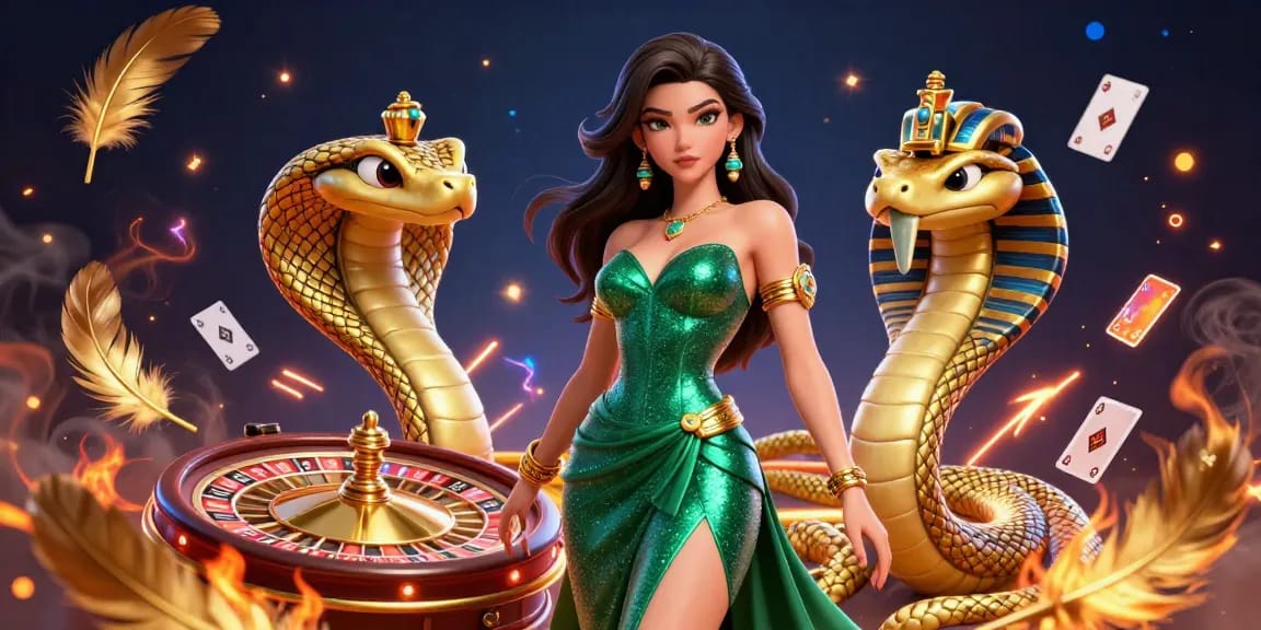 Experience Open88's vibrant casino atmosphere with games and golden elements in a thrilling 3D illustration.