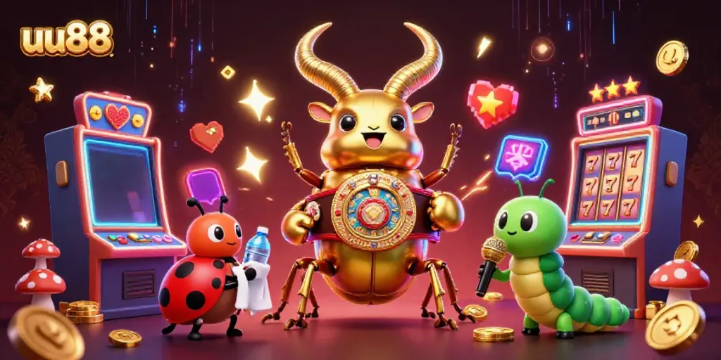 Experience the thrill of slots at uu88 with captivating designs and energetic characters.