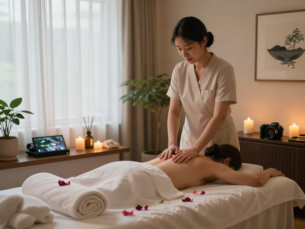 Experience 성남출장 massage therapy in a serene spa setting with calming ambiance and professional care.