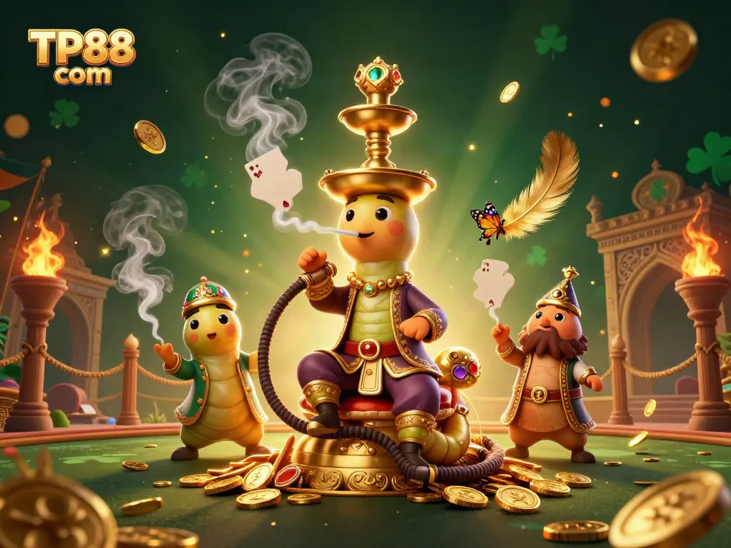Engage in thrilling gaming at TP88 com with vibrant casino visuals and exciting characters.