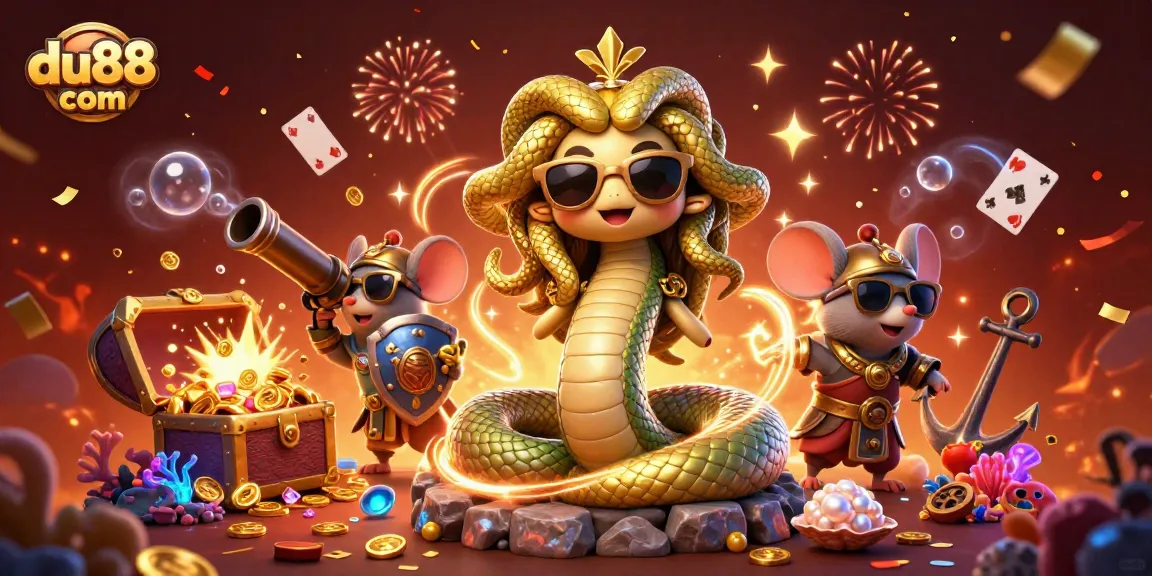 Engage with exciting du88 com casino gaming featuring Medusa and thrilling underwater adventure.