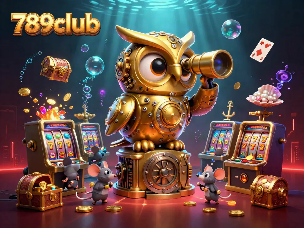 Experience thrilling gameplay at 789club with a vibrant casino scene full of dynamic characters and rich details.