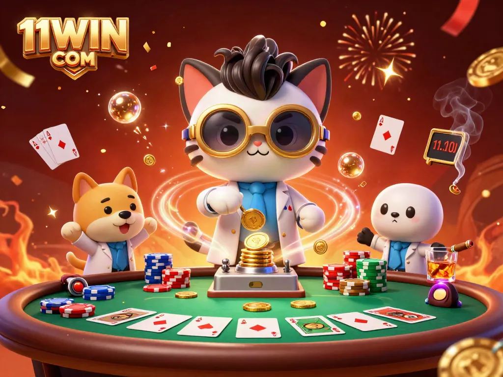 Win big with 11WIN COM by experiencing exhilarating poker gameplay amidst a vibrant casino atmosphere.