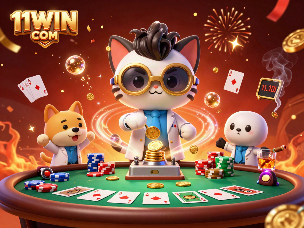Win big with 11WIN COM by experiencing exhilarating poker gameplay amidst a vibrant casino atmosphere.