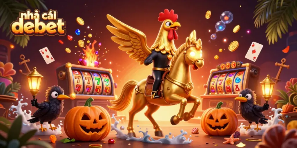Experience exciting gaming at nhà cái debet, featuring thrilling slot elements and vibrant casino atmosphere.
