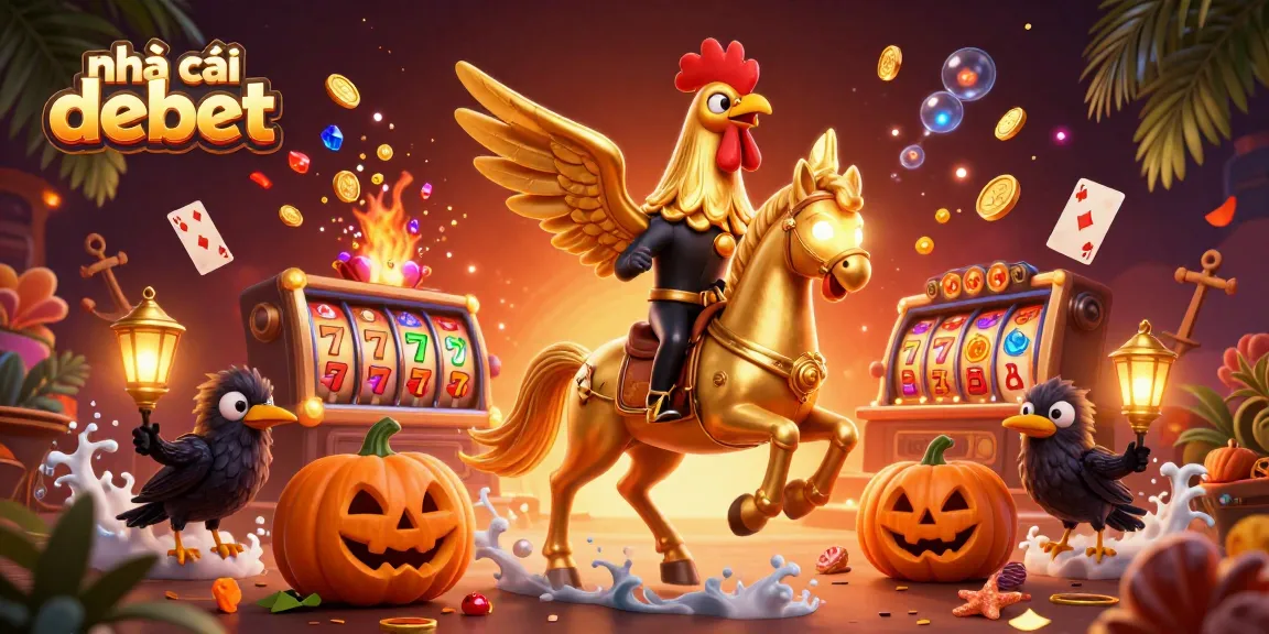 Experience exciting gaming at nhà cái debet, featuring thrilling slot elements and vibrant casino atmosphere.