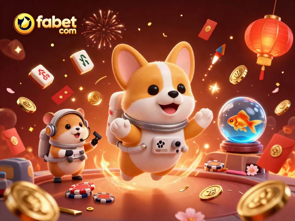 Experience the thrills of fabet com in an exciting space casino adventure with vibrant characters and dynamic elements.
