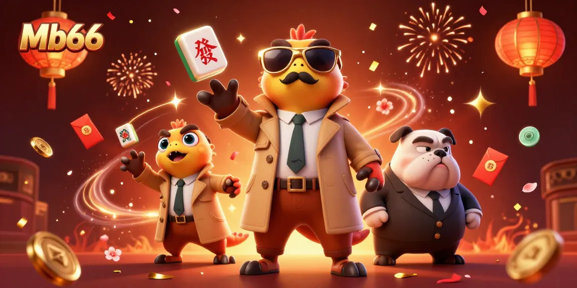 Experience thrilling wins at Mb66, featuring raptors in disguise entering a vibrant casino.
