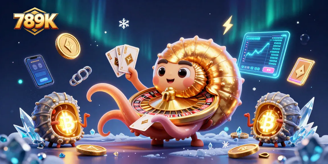 Spin to win big with 789K at this vibrant crypto casino scene featuring immersive gaming elements.