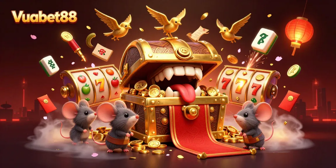 Engage in thrilling wins at Vuabet88 with 3D vibrant slots, treasure, and festive elements.