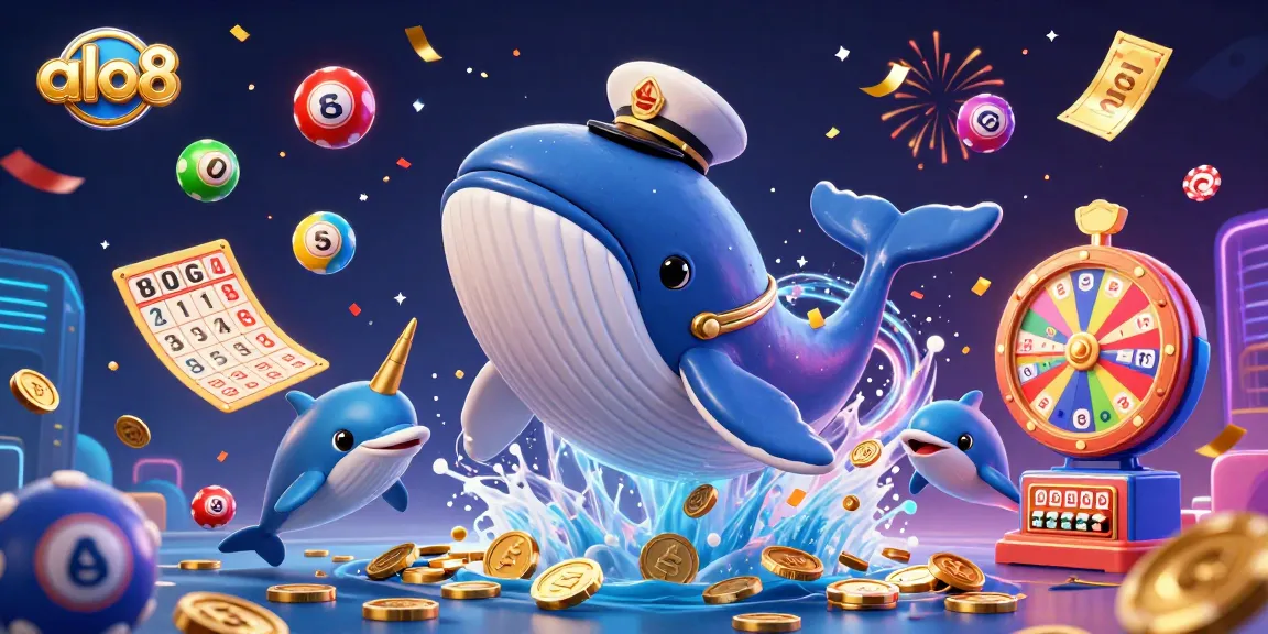 Join the excitement at alo8 with vibrant lottery action and playful ocean characters.