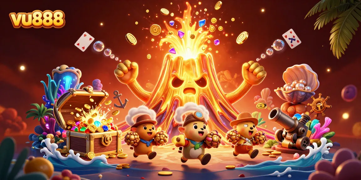 Experience the thrill with vu888, featuring vibrant treasure-filled casino fun!