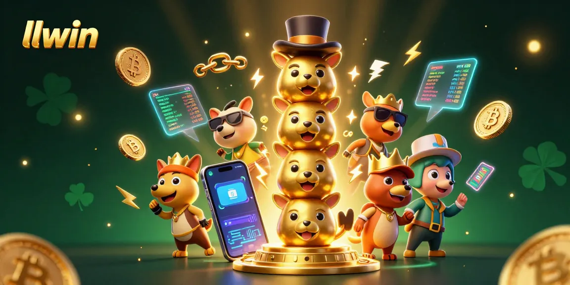 Engage in thrilling gaming with llwin as enchanting totem characters and immersive casino elements shine.
